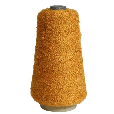 China Boucle Yarn Custom Mixed Boucle Yarn 57%BCI Cotton 24%Acrylic 18%Polyester 1%Spandex BCI Certificate Cotton Sweater Fancy Knitting Yarn for sale