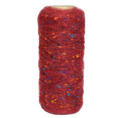 China Knot Yarn Custom Mixed Yarn Fancy Chunky Knots Effect 49%Polyester 38%Acrylic 5%Linen 8%Wool Mixed Sweater Machine Yarn For Knitting for sale