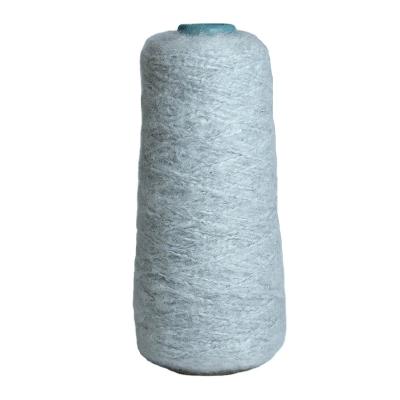 China Custom BCI Cotton Blend Brush Yarn BCI Cotton Blended Bulky Yarn 55%BCI Cotton 34%Recycled Polyester 10%Polyester 1%Spandex Knitting Yarn For Sale for sale