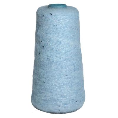 China Knot Yarn Custom Mixed Yarn40%Wool 34%Acrylic 23%Polyester 3%Spandex 7gg Brush Sweater Fancy Knitting Yarn for sale