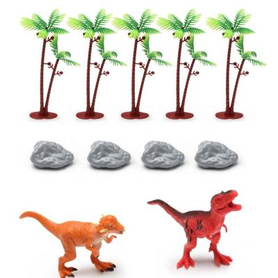 China Retro Tyrannosaurus Rex Plastic Model Toy Soft Educational Animals Toys For Children for sale