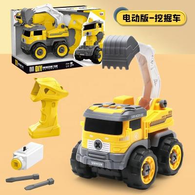 China Toy Children's DIY Diecast Educational Toy Detachable Disassemble Assembly Car Toy for sale