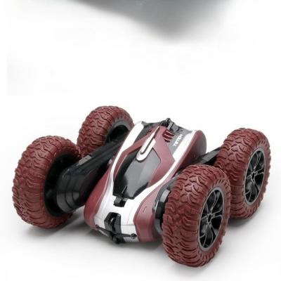 China Children's 2.4g Automatic Return Stunt Car 360 Four-Wheel Drive Remote Control Toy Car With Light for sale