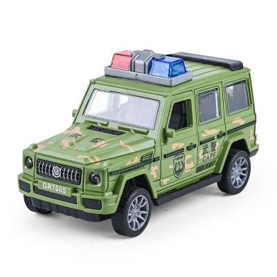 China Friction Toy Children's Inertia Double Sided Car Toy Friction Police Car Model Toy for sale