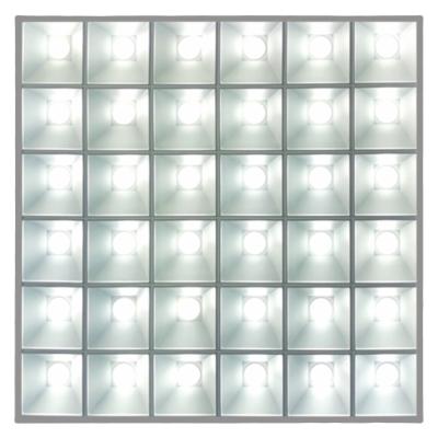 中国 595X595mm 3D 96W 120W 140W アルミライト パネル LED パネルライト 販売のため