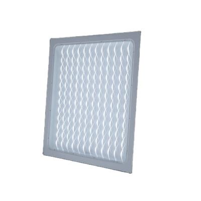 China IP44 96W 120W 140W 200W 595*595 3D Crescent LED Panel Light para el hogar y la oficina en venta