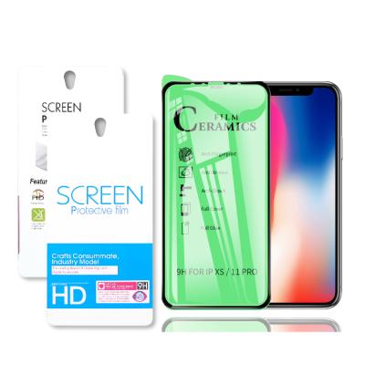 China Mobile Phone Factory Direct Sales Free Sample For iPhone11 12pro HD Film Screen Protector Mobile Phone Ceramic Film for sale