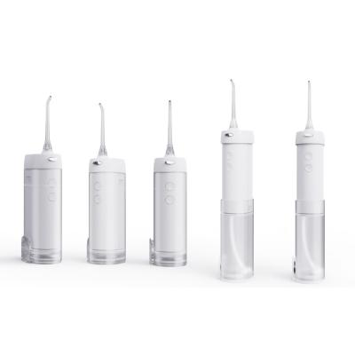 China Outdoor Rechargeable Teeth Water Flosser Mini Portable Oral Care Irrigator Jet Water Flosser for sale