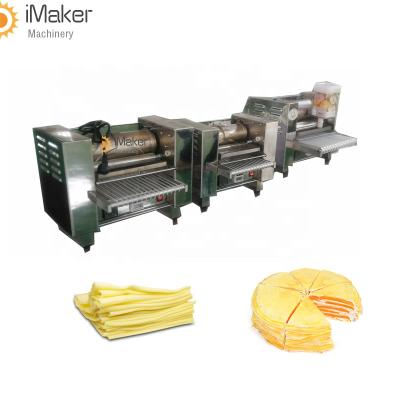 China Automatic Mille Crepe Paper Cake Blintz Baking Machines Table Top Mille Machines Automatic Crepe Pancake Making Machine for Baking Shop for sale