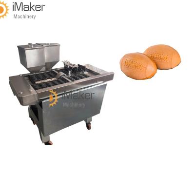 China One time making two flavor cake mini commercial nut cake making machine automatic manju cake machine for sale