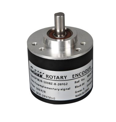 China Motion Detector Factory Price Pulse 500/1000/2500 38/6 Series Incremental Rotary Encoder for sale