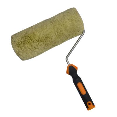 China Decoration Tool 250mm Large Paint Roller Brush 10 Inch High Nap Pile With TPR Handle For Approx Surface 44mm Diameter for sale