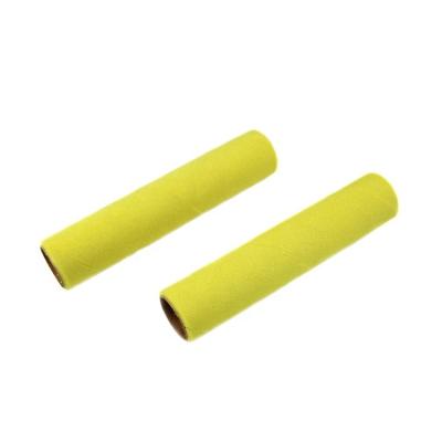 China Decorative Paint Tool Fashion Tools Foam Roller Cover Sponge Cloth Paint Roller Yellow Refill for sale