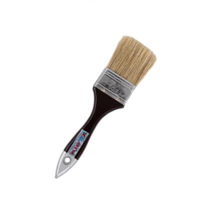 China Decorating Tool Varnish Bristle Brush Wood Handle Epoxy Commercial Paint Brush Or Plastic Handle for sale