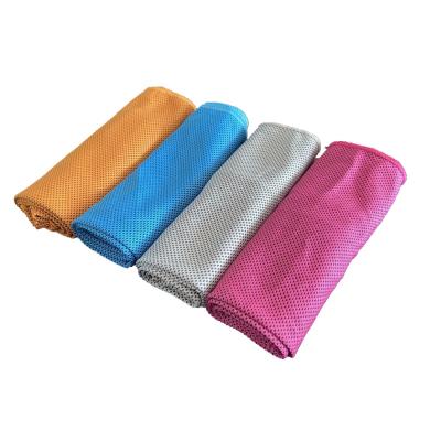 China QUICK DRY customer logo printed cooling quick dry microfiber towel sports towel for sale