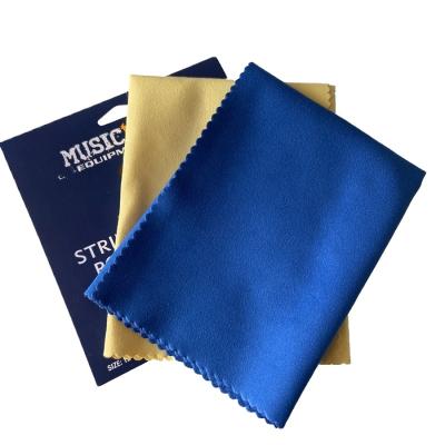 China Microfiber Suede Lint Free Super Absorbent Cleaning Cloth for sale