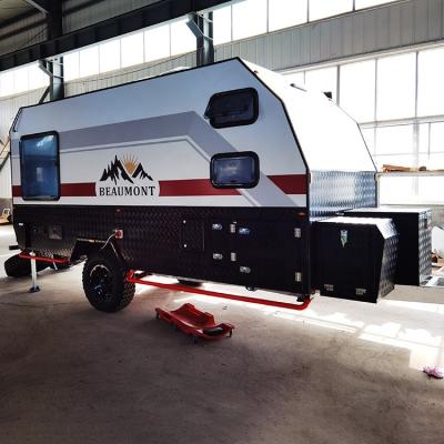 China Australian Standard Travel Trailer Camper Trailer Off Road Travel Caravan for sale