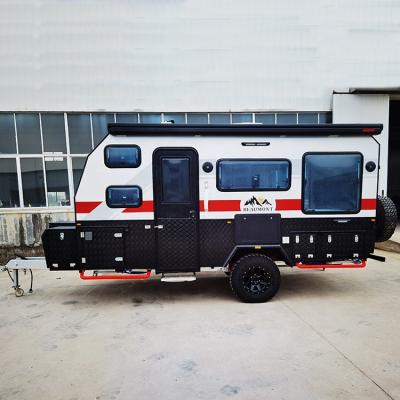 China Travel Trailer Customized Customization Camp Trailer Camp Caravan Camping Trailer RV Offroad Camper Trailer for sale