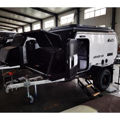 China High Quality EU AUSTRALIA USA Mini Travel Trailer Factory Price Offroad Land Camper Trailer for sale