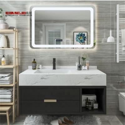 China Modern New Brunswick Classic Shangju Customized Luxury Cabinet For Supermarket 48 Inch Double Bathroom Vanity for sale