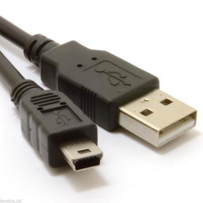 China For Old Phones For MP3/MP4 Customize 50cm 1m 1.8m 3m 5m USB 2.0 Lead A Plug To Mini USB V3 Data Cable Power Lead For Digital Camera Charger for sale