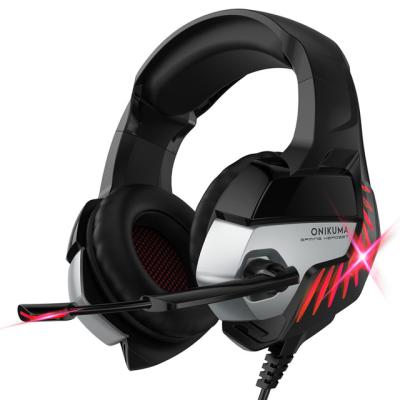 China 2021 ONIKUMA K5Pro Headband Gaming Headset For Playstaion5 ps4 Earphone With Mic&LED Light For Xbox One PC Tablet Mac Mobile Headphones for sale