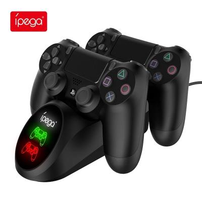 China Dual Gamepad Charger Ipega PG9180 Charger Dock Game Controller Charging Stand Holder For Play Station 4 Radio Gamepad Charger Base For PS4 for sale