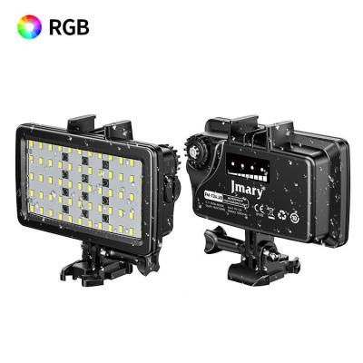 China Mini Jmary FM72 Camera Light Equipment 3000mAh Led Waterproof Video Shooting LED RGB Video Light for gopro for sale