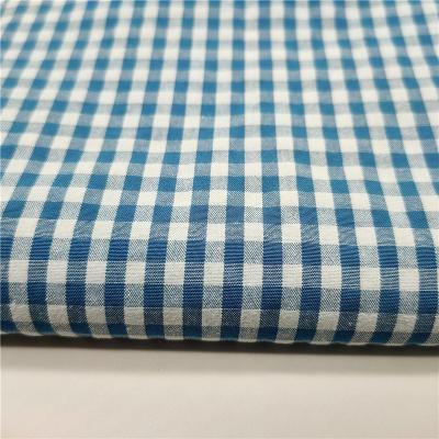 China Hot sale plaid polyester cotton tc anti-static yarn dyed fabric check cotton fabric for shirt and skirt for sale