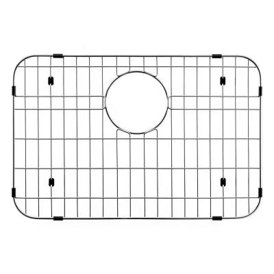 China Sustainable Drain Mat Sink Bottom Grid Draining Rack Grates Metal Stainless Steel Kitchen Sink Grid Protector for sale