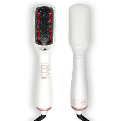 China Compact One Step Hair Dryer Hair Straightener Quick Brush for sale