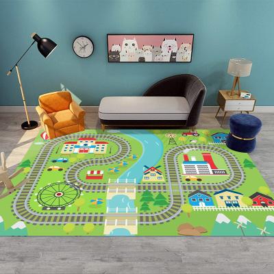 China Wholesale Baby Room Jigsaw Puzzle Antslip Cartoon Game Gym Mat Large For Babies Baby Kid for sale