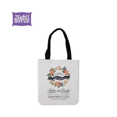 China Amazon Canvas Reusable Durable Sublimation Beige Eco-Friendly Success 36*39CM Eco-Friendly Custom Shopping Bags With Logos for sale