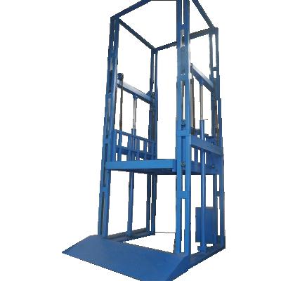 China Factory Freight Elevator Electric Hydraulic Lift for Indoor and Outdoor Household Vertical Rail Guide Lift Platform Construction for sale