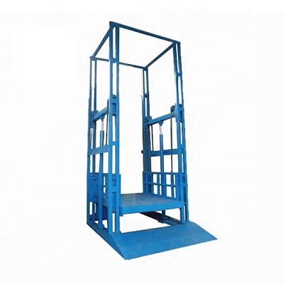 China Electric Hydraulic Construction Material Shops Building Elevator Indoor and Outdoor Vertical Cargo Lift Platform for Factory Warehouse Home for sale