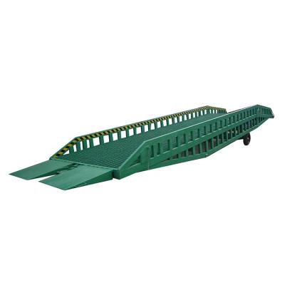 China Convenience Easy Mobile Safety Operation Hydraulic Dock Leveler Ramp For Trucks Forklift Container Loading Ramp Used For Warehouse Factory for sale