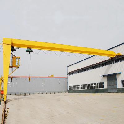 China Other 5-20t BMH Model Mini Single Girder Semi Gantry Crane For Sale for sale