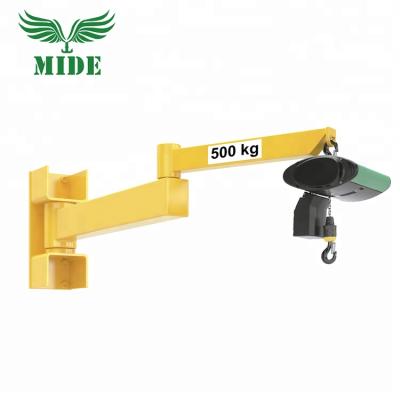 China Jib Crane Customized 5 Ton Traveling Slewing 2 Ton Mini Wall Mounted Jib Crane for sale