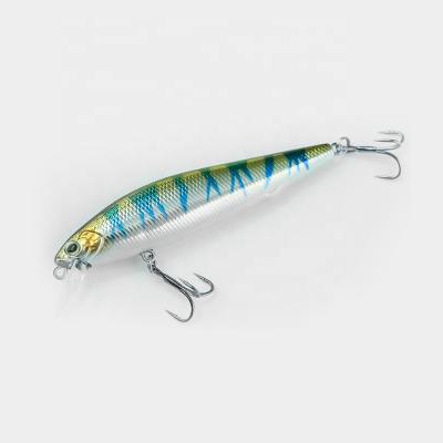 China Vivid Fish Action SG-KN-FL03 Swimming Minnow Fishing Lure Casting Artificial Groundbait Wobbler Carp Hard Bait for sale