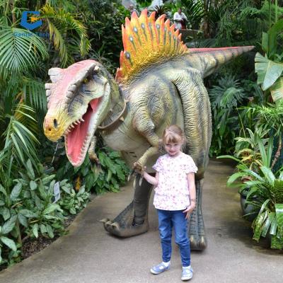 China Steel frame TV costume and movie dinosaur costume animatronic dinosaur costume for sale