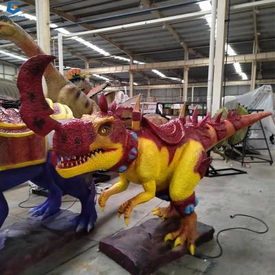 China Realistic Simulation Dinosaur Playground Motion DR11 Animatronic Cartoon Rides Factory for sale