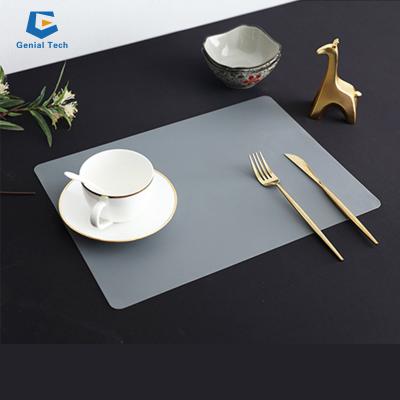 China Luxury Table Mat Set Silicone Viable Staining Luxury Place Mats for sale