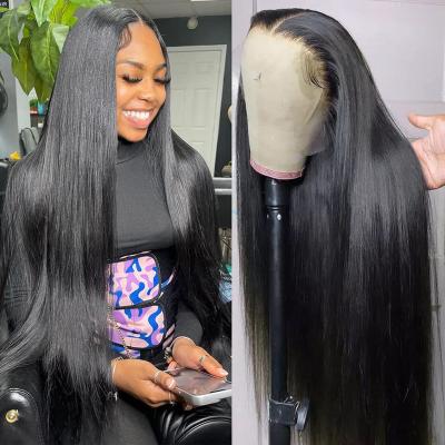 China 100% Body Wave Factory Wholesale Wigs For Colored Women 16-32 Inch 13x4 Lace Front Wig for sale