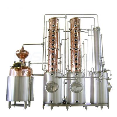 China GHO 2000lt Alcohol Distillation Equipment for Gin and Whisky High Productivity 1.5kw for sale