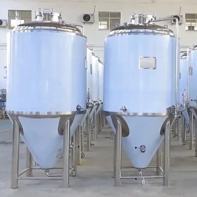 China 1000L Conical Beer Fermenter for Hotel Beer Fermenting Solution System for sale