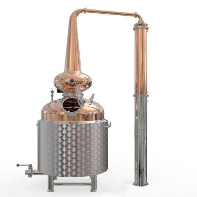 Cina Red Copper/SS304 Still Alcohol Distillery Machine per la distillazione del gin a prezzi accessibili in vendita