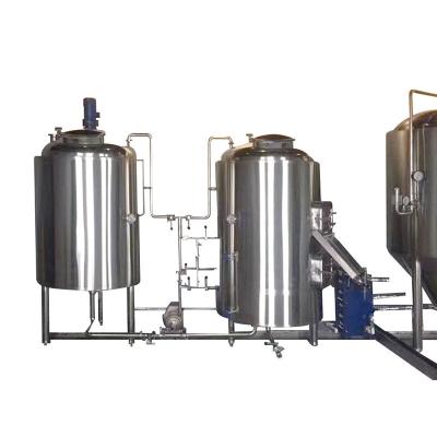 China Equipo de fermentación para cerveza GHO Mash Tun Cervecería Equipo de cerveza artesanal personalizado en venta