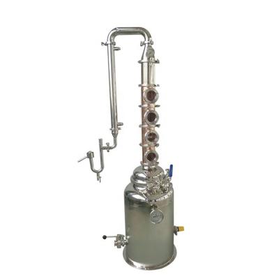 China Customized Heating Way Alcohol Spirits Processing Stills for Clean CIP Pump and Pipes for sale