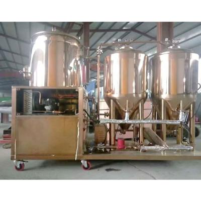 China 565 KG 100L Restaurant Bar Commercial Beer Brewing Equipment Brewery Flavor Test Machine for sale