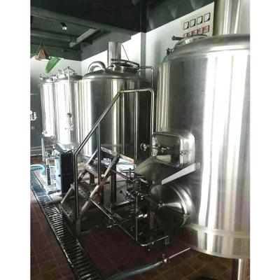 China Kommerzielle Bierausrüstung 3 t/h Wortpumpe und Brauersysteme für Ihre Brauerei zu verkaufen